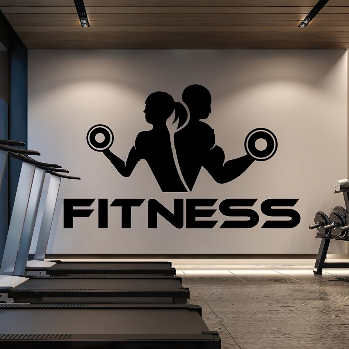 Wallsticker -  Fitness