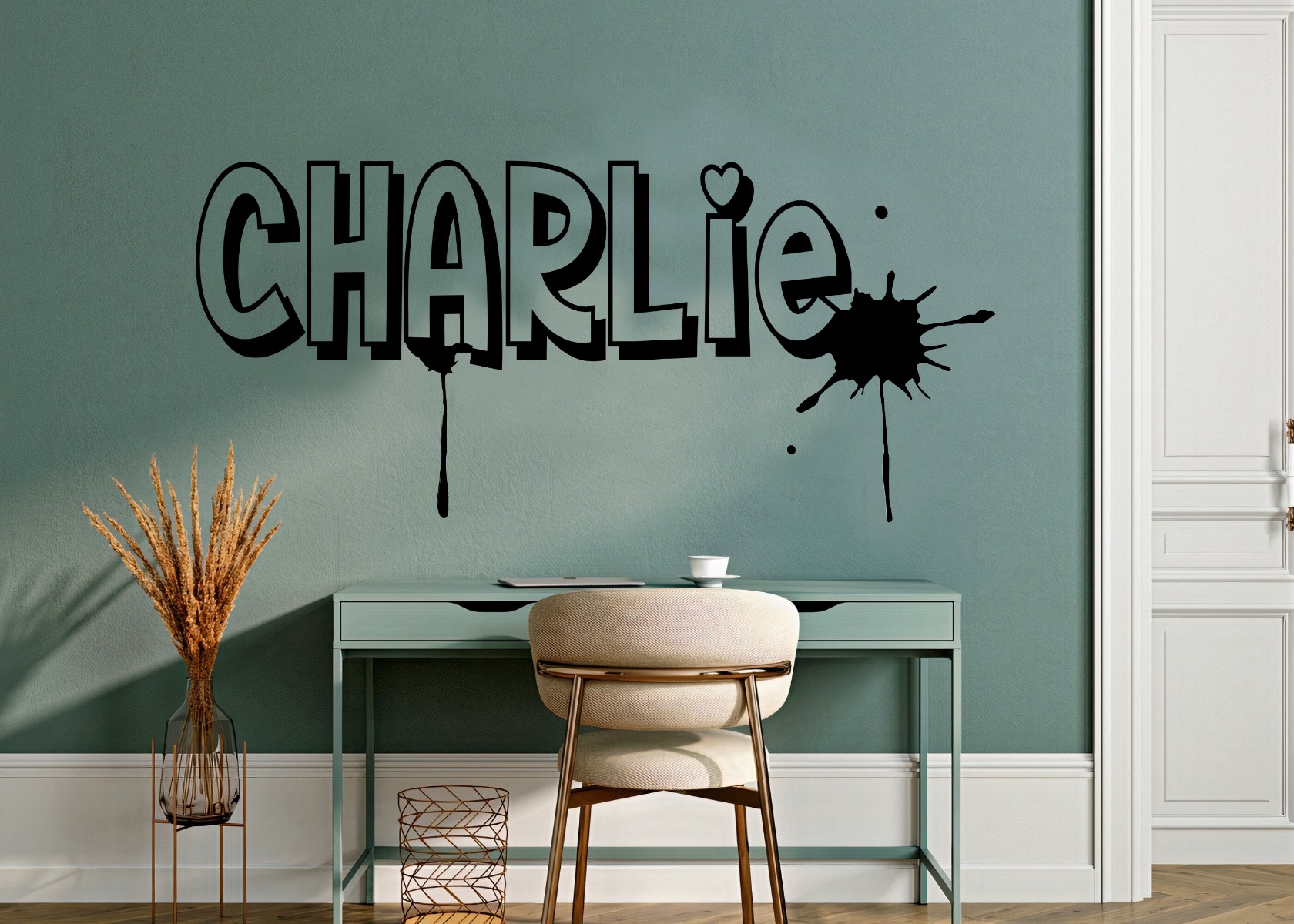 Wallsticker -  Personalized Name /  Choose Colour