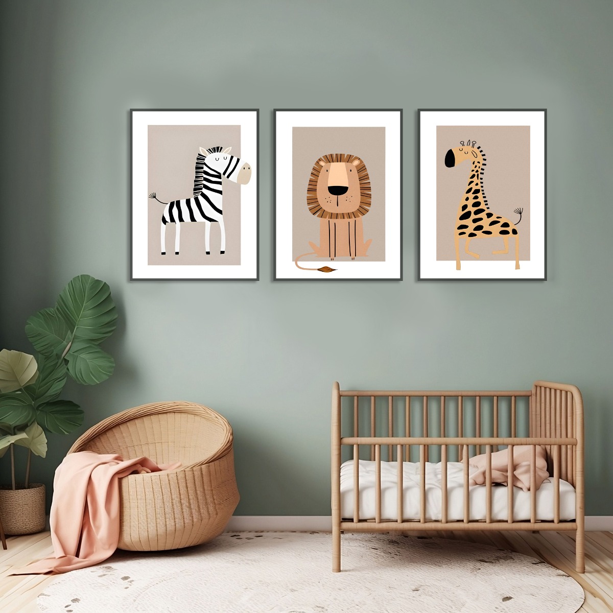 Posters -  Nordic Kids Bedroom Decor #02 / Set of 3