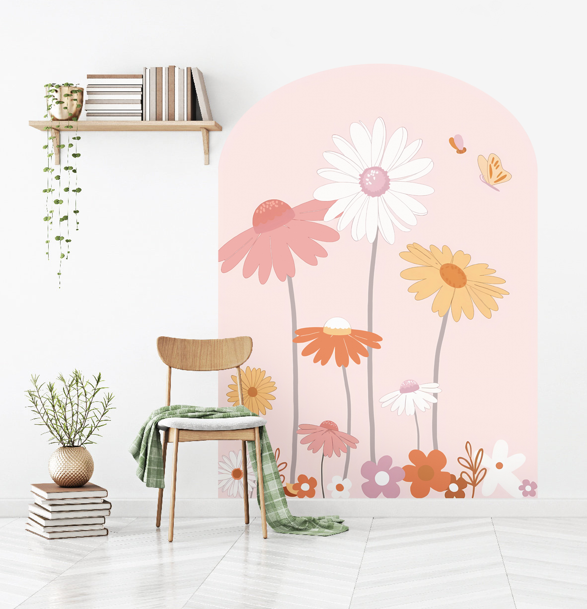 Wallsticker - Arch Flower