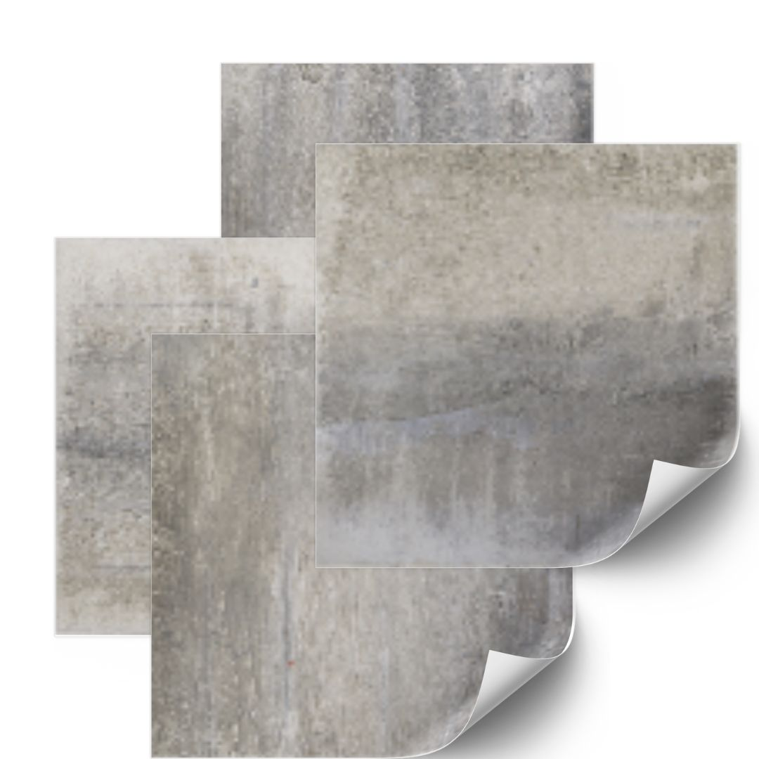 Tiles Sticker - Raw stone pattern / 24 pcs