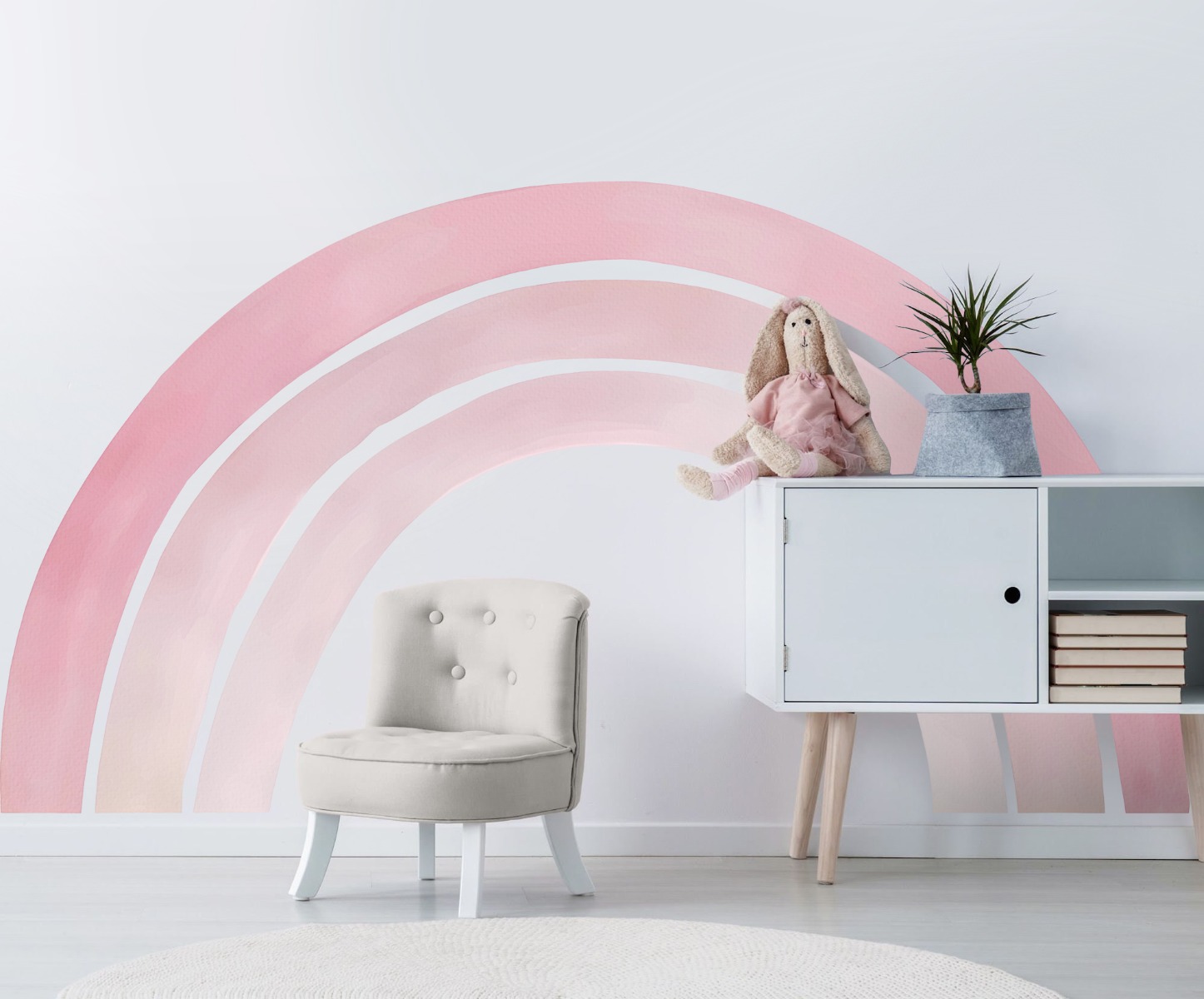 Wallsticker - Pastel Rainbow
