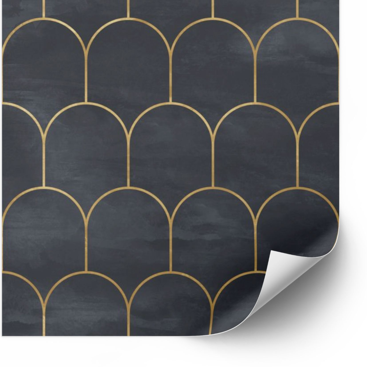 Tiles Sticker -  Brown multipattern / 24 pcs