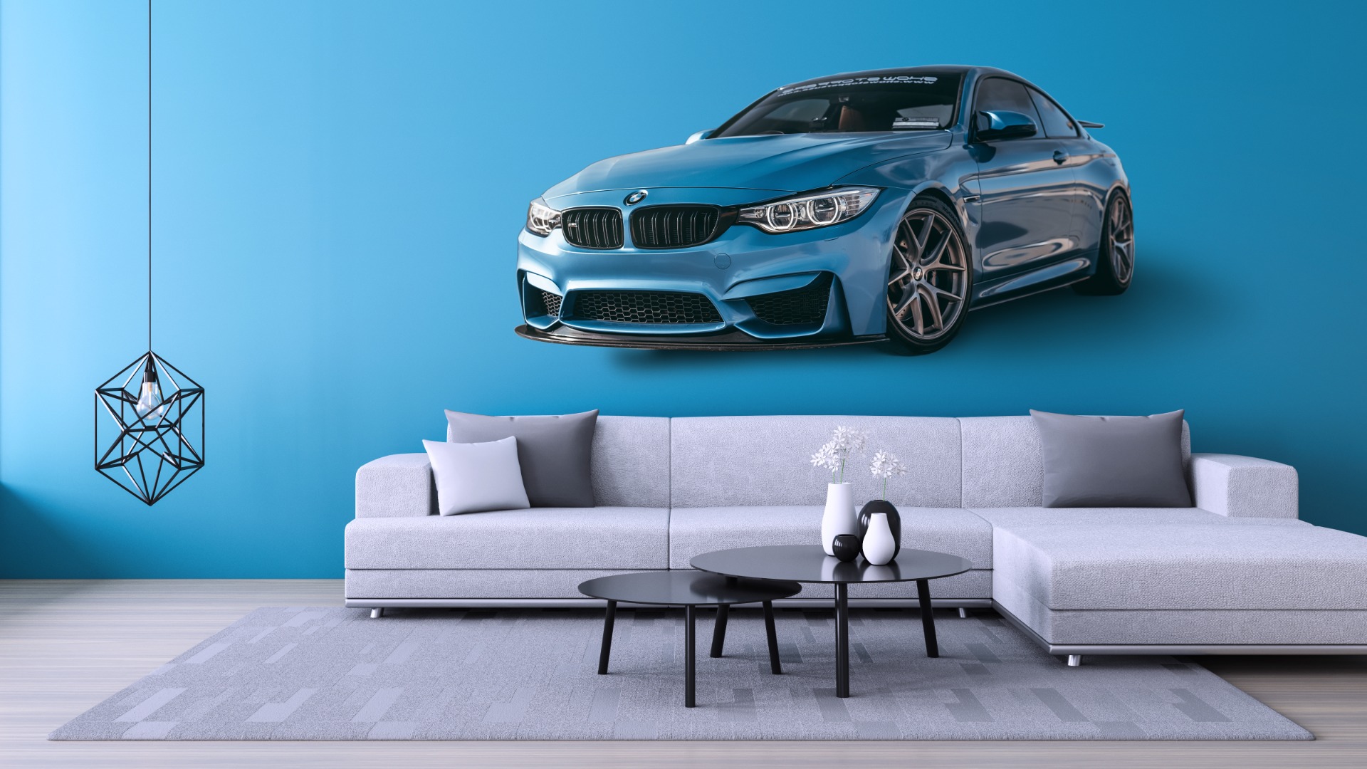 Wallsticker – BMW / Blue