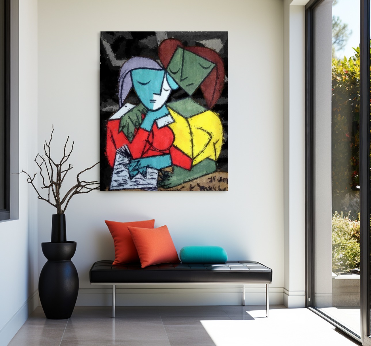 Poster – Picasso’s / HAATTI Two Girls Reading