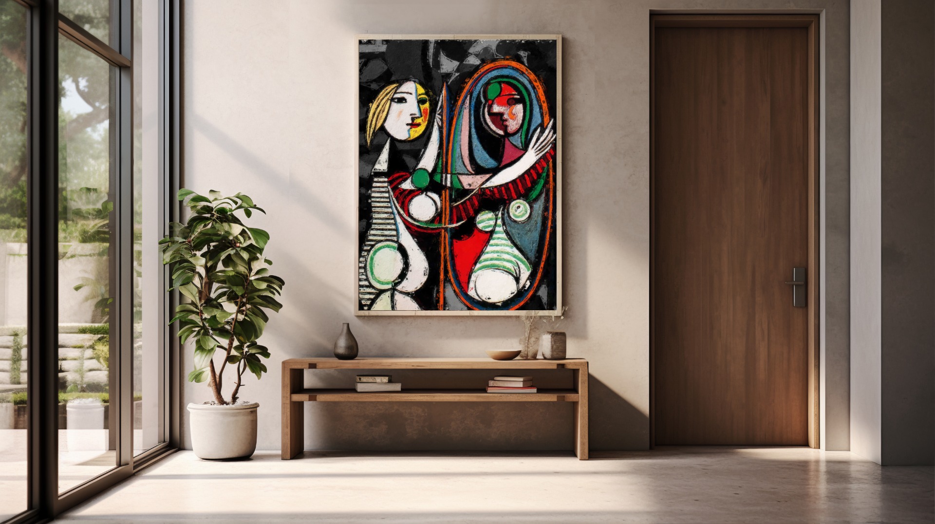 Poster – Picasso’s / Marie-Therese Walter / Girl before a Mirror