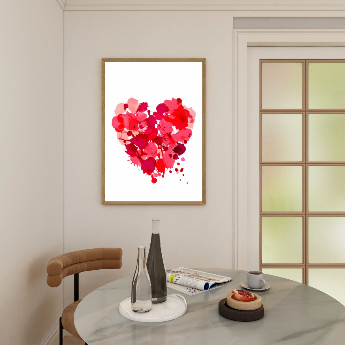 Poster – Heart / Red