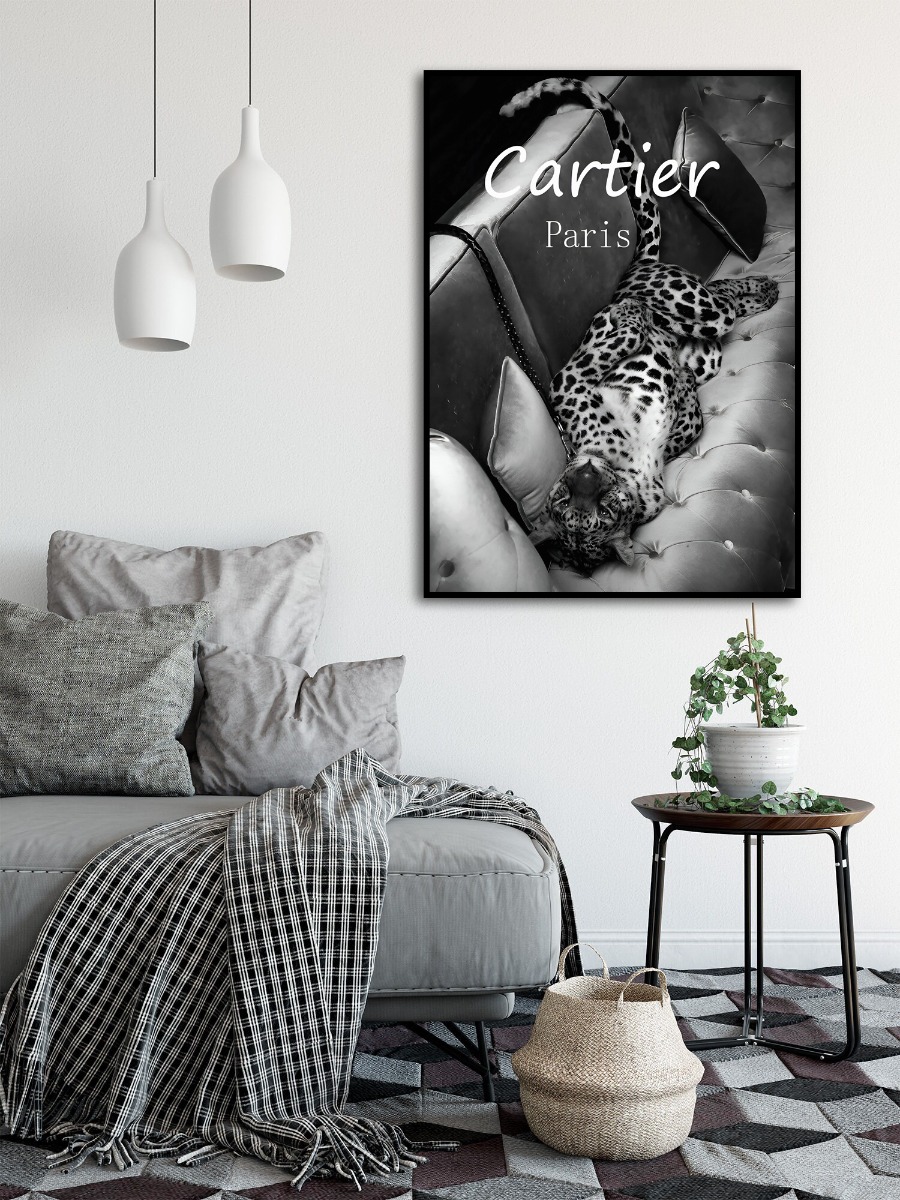 Poster – Fashion's Wild Side / Cartier Paris
