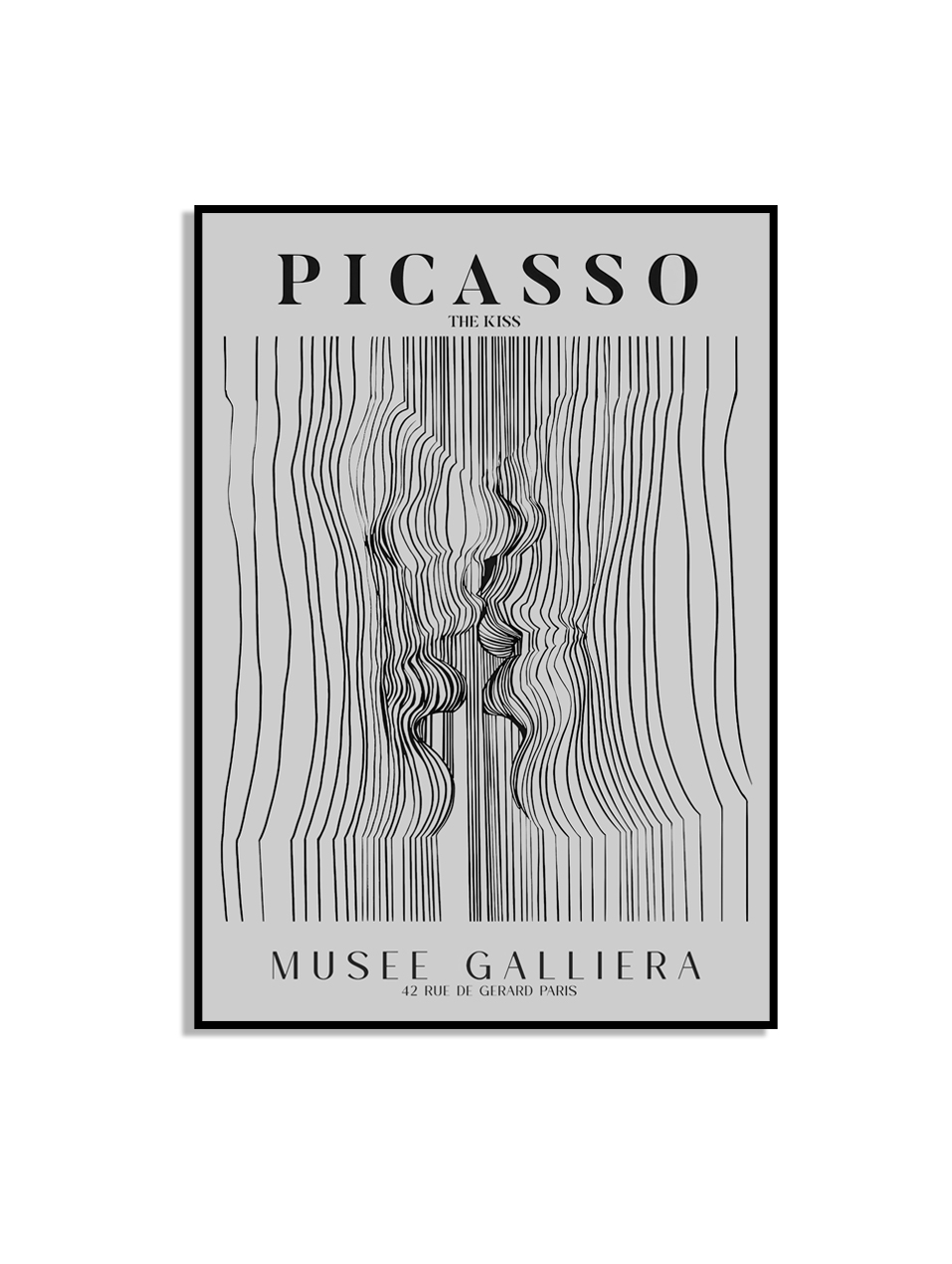 Picasso The Kiss Art Poster