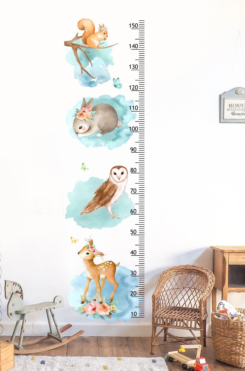 Wallsticker - Forest Tales / Height Measure