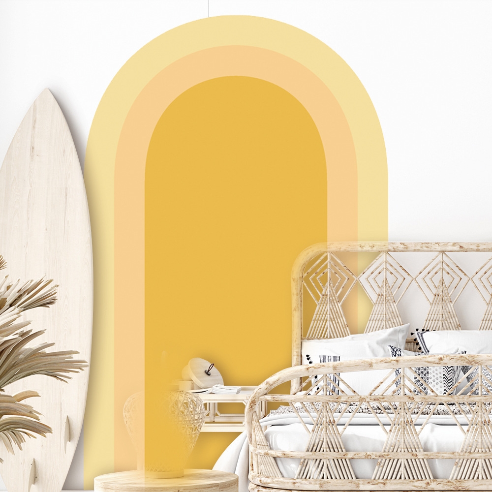 Wallsticker -  Arch / Yellow