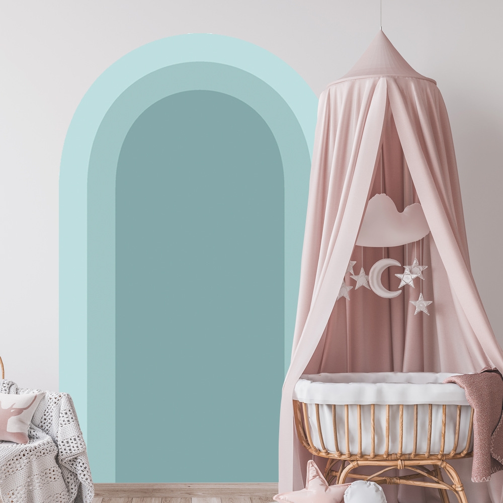 Wallsticker -  Arch / Sea Green