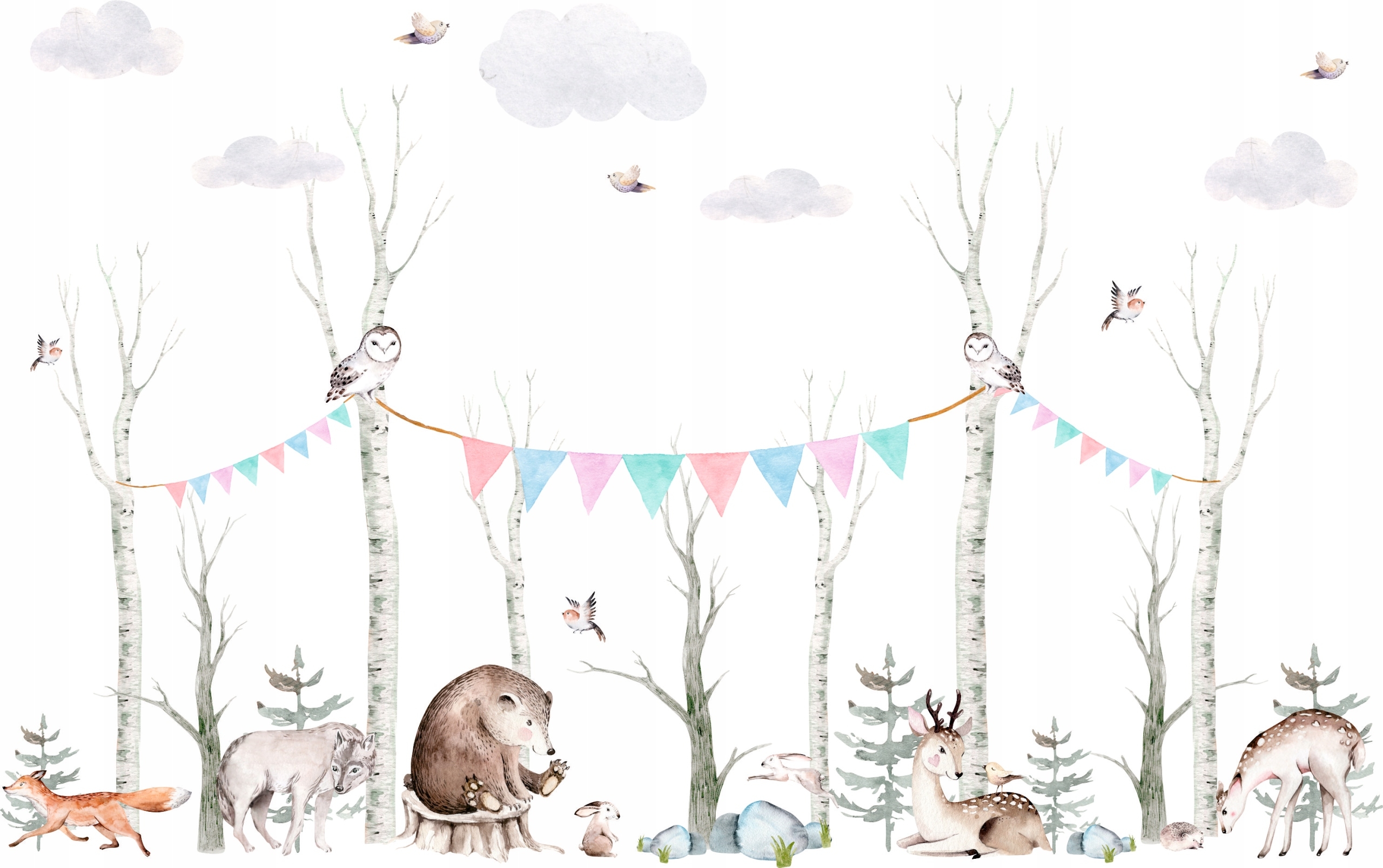 Wallsticker - Animals in the Forest