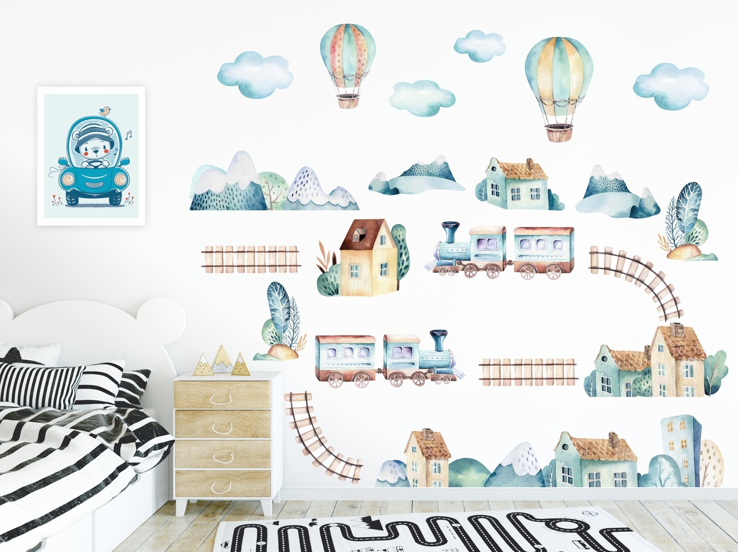 Wallsticker - Locomotive