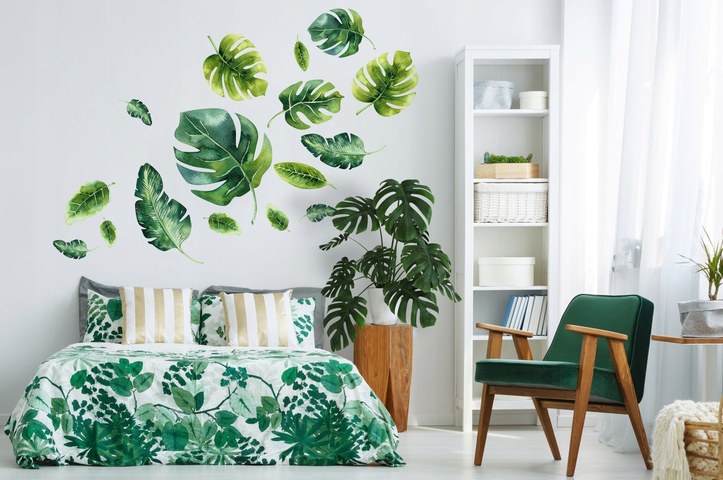 Wallsticker - Monstera Leaves