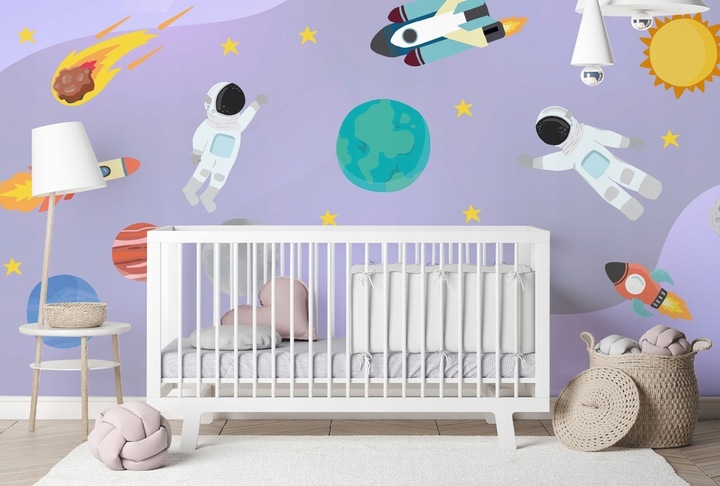 Wallsticker - Comet Planet