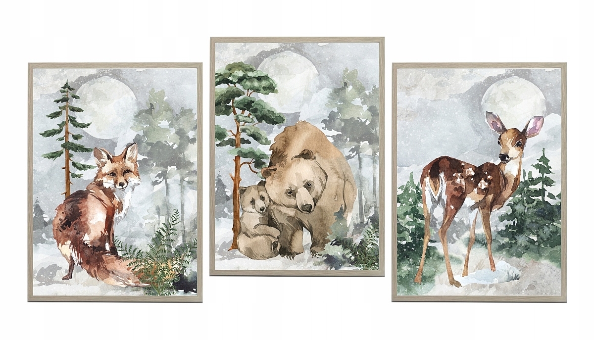 Posters - Forest Legends / Set of 3