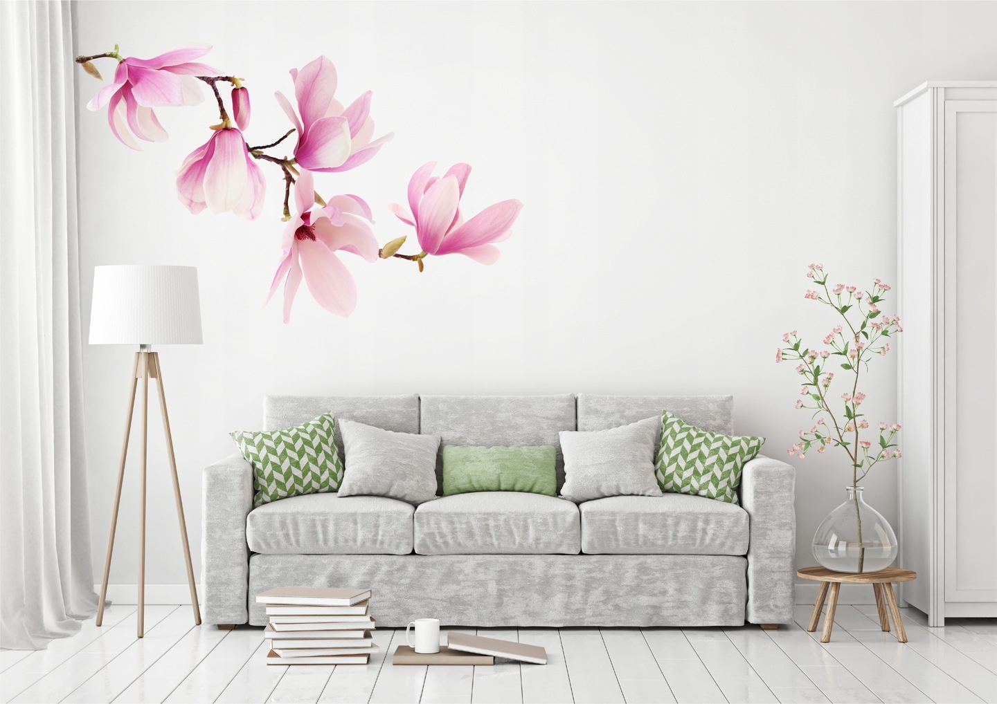Wallsticker - Pink Magnolia