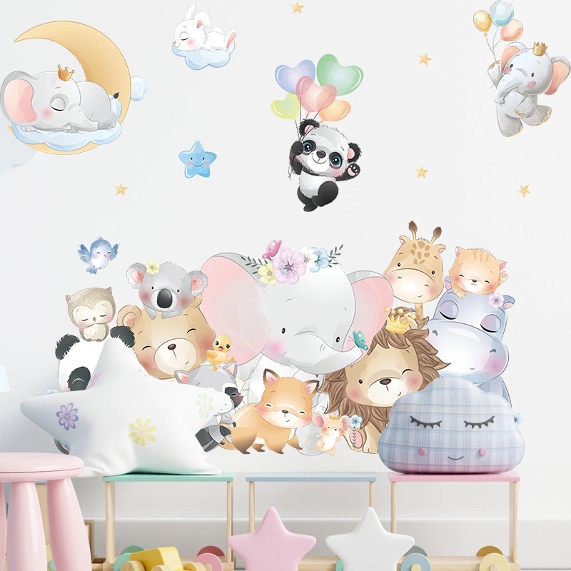 Wallsticker -  Animals Party