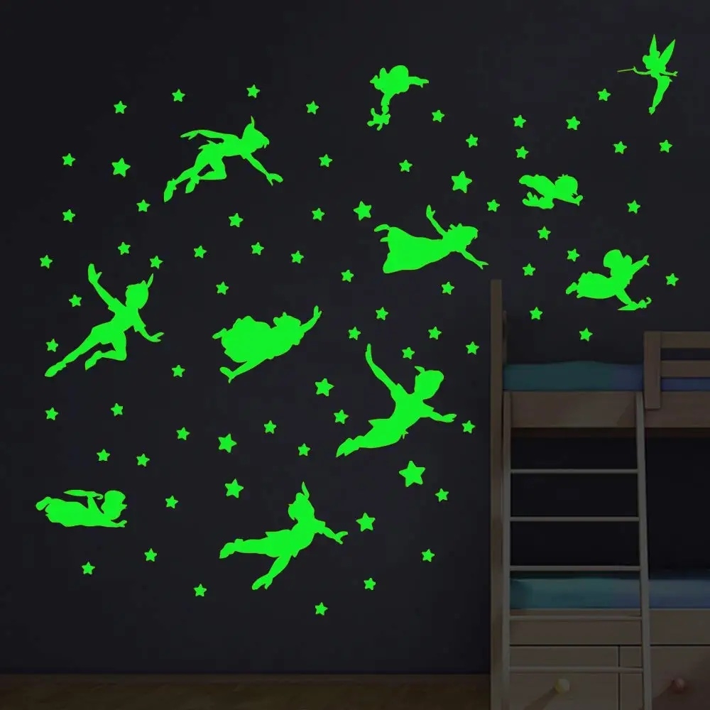 Wallsticker - Fairies /  Glow in the Dark
