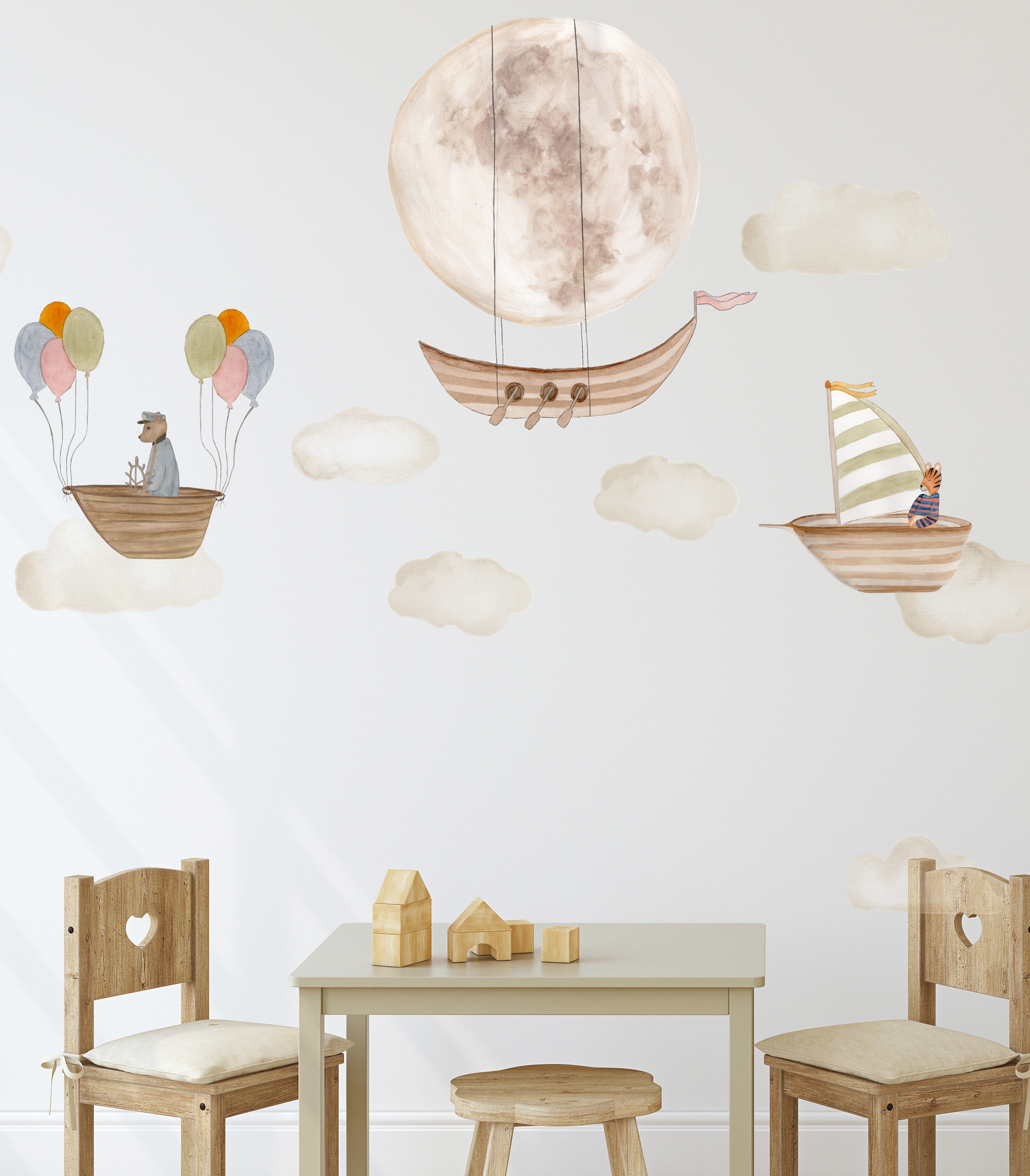 Wallsticker - The Boat Trip
