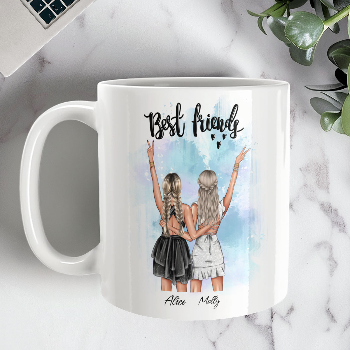Personalised Mugs - Best Friends