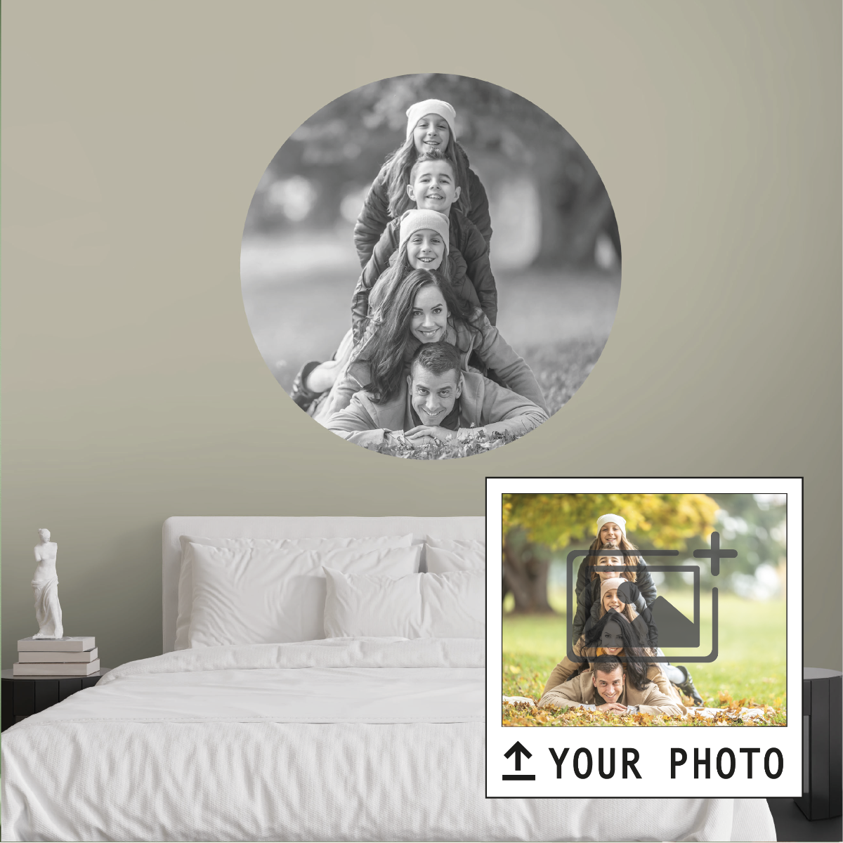Wallsticker Personal Design - Circle