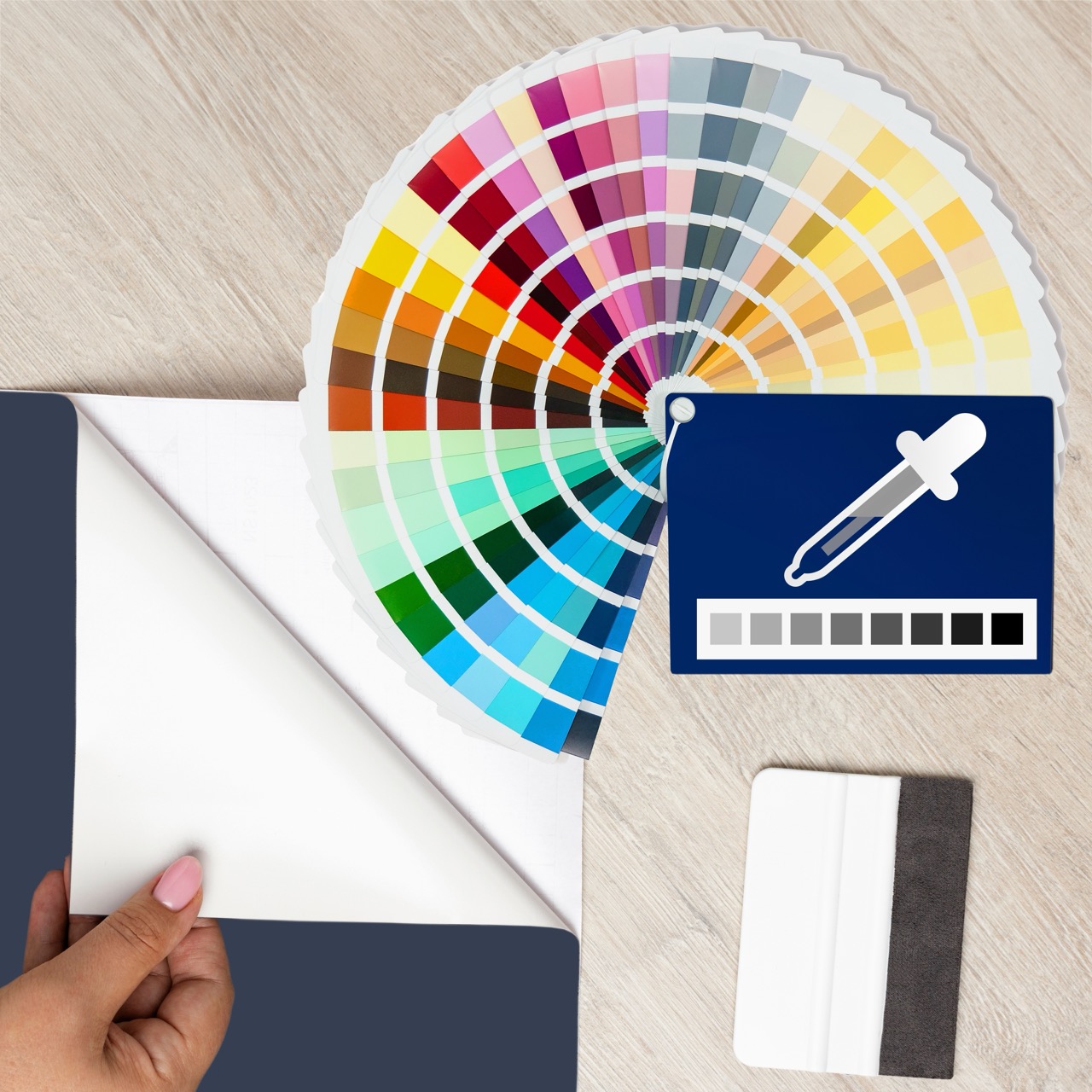 Contact Paper - Choose Colour / Custom Size / Peel and Stick