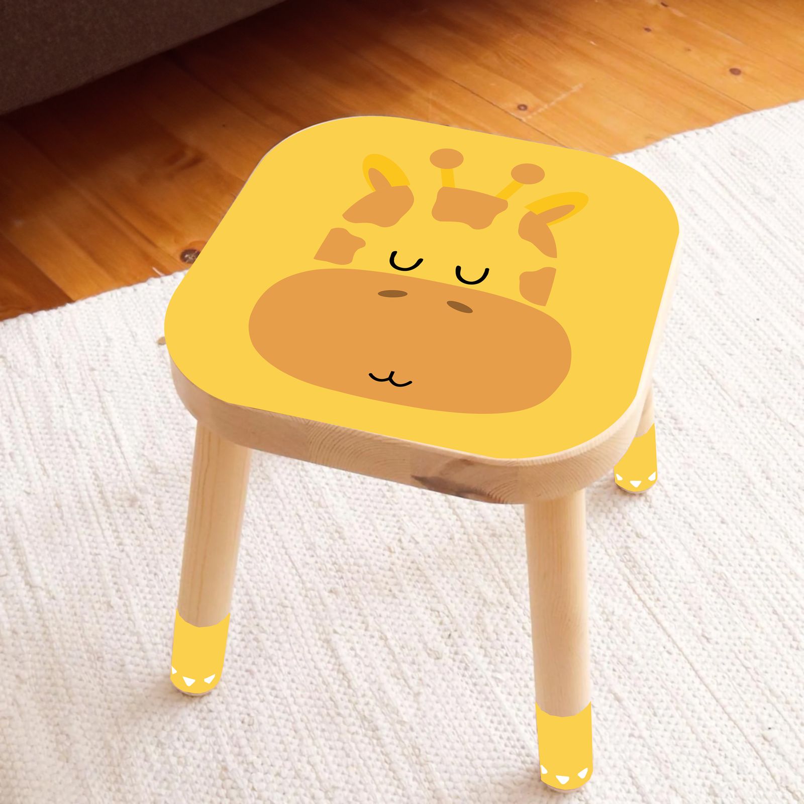 Self-Adhesive Sticker – Flisat Stool Decal / Giraffe