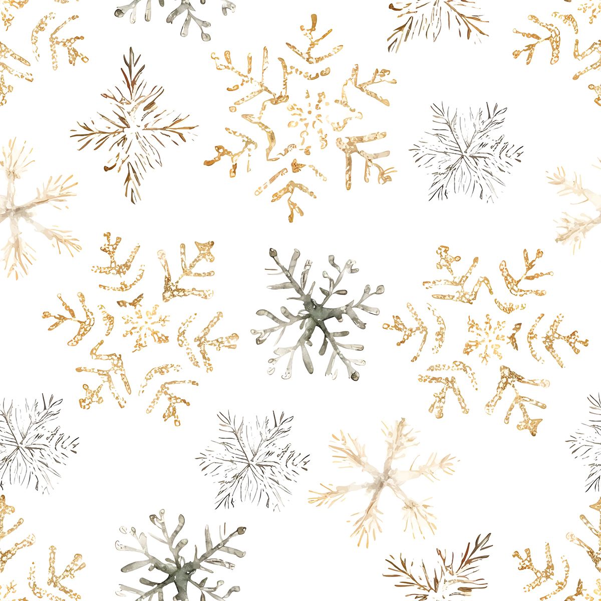 Snowflake Pattern Contact Paper