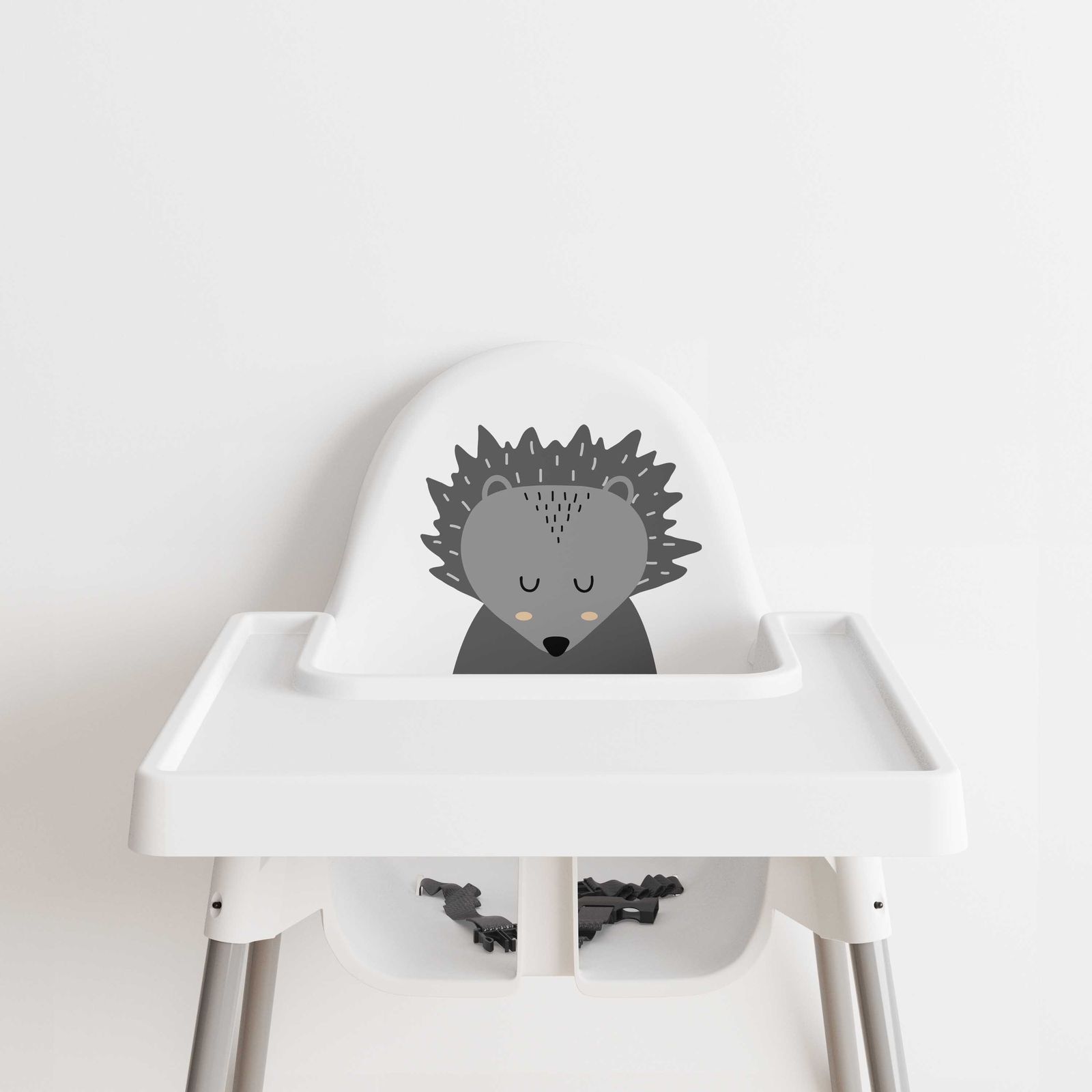 Self-Adhesive Sticker – Antilop High Chair Decal / Hedgehog Design