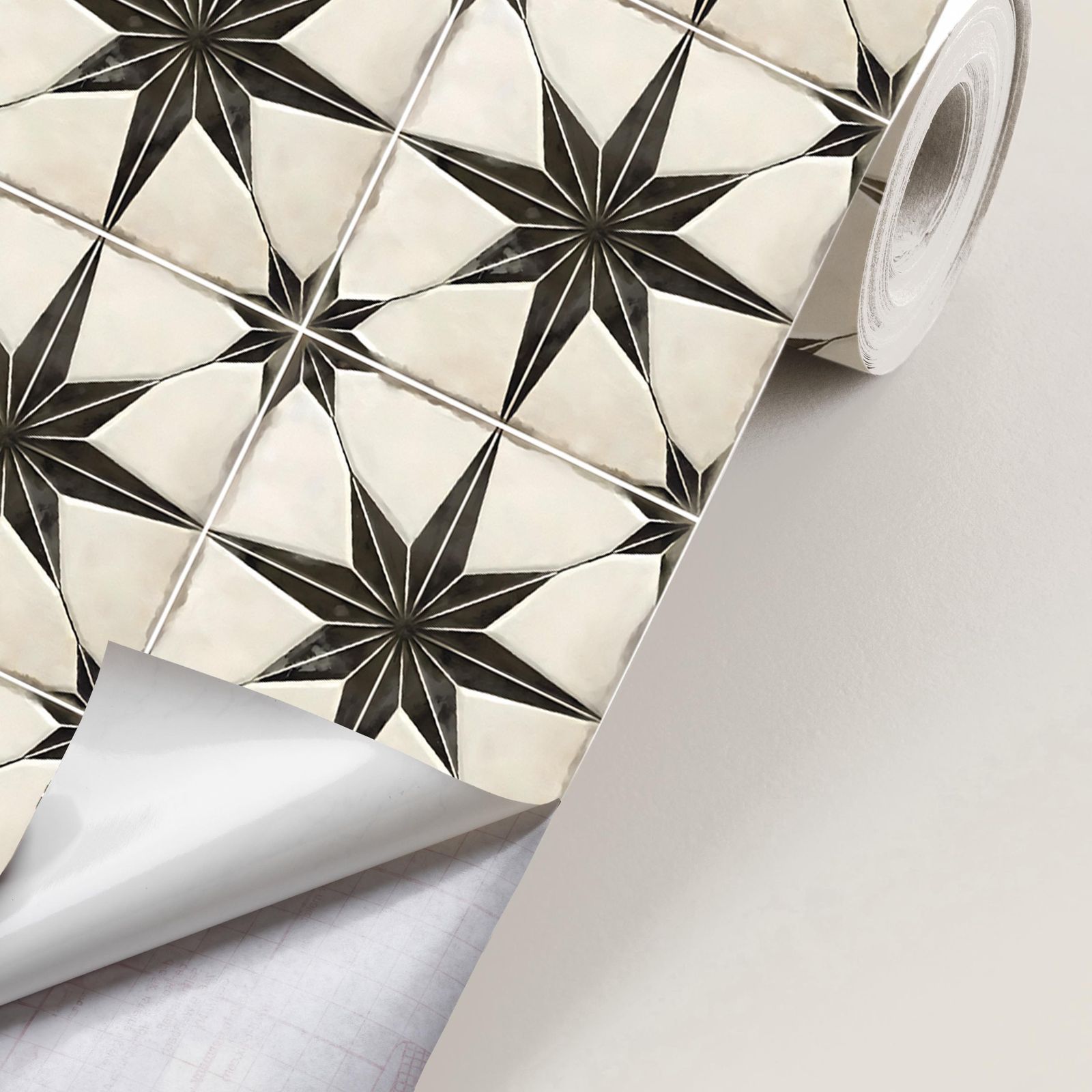 Contact Paper - Star Pattern / Peel and Stick