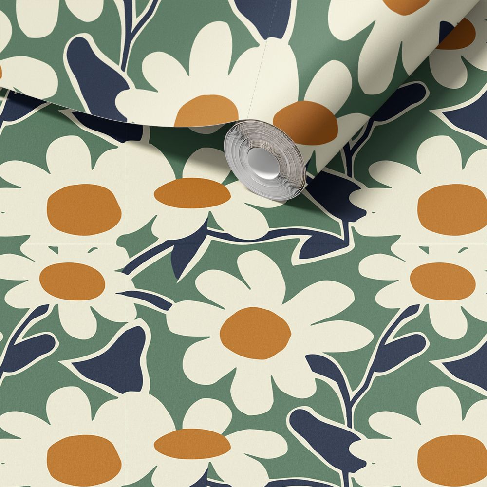 Floral Contact Paper Decor