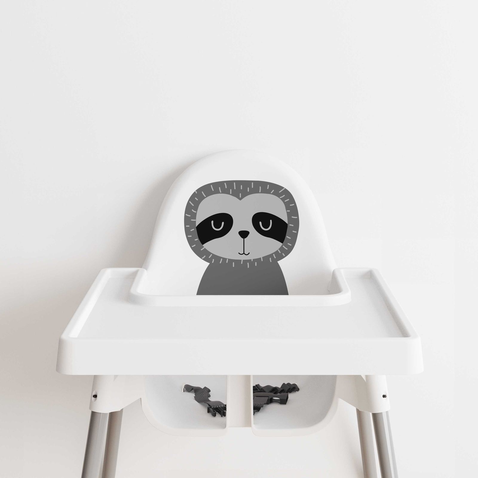 Self-Adhesive Sticker – Antilop High Chair Decal / Sloth Design