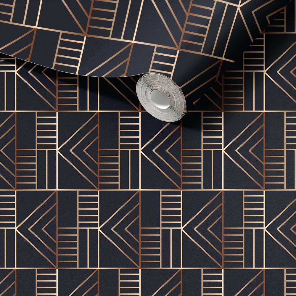 Contact Paper - Art Deco Pattern / Peel and Stick