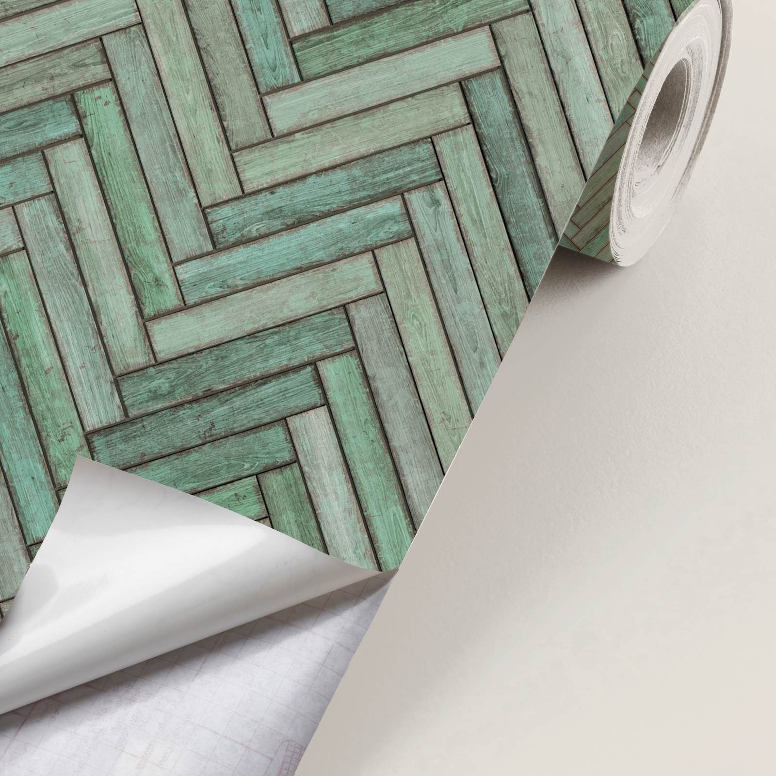 Contact Paper - Vintage Wood Pattern / Peel and Stick