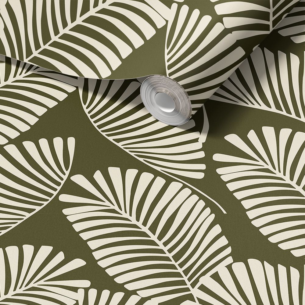 Tropical Leaf Pattern Contact Paper