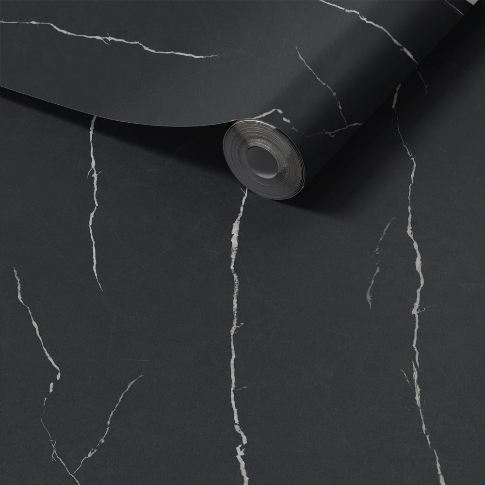 Contact Paper - Nero Dark Marble - Peel and Stick