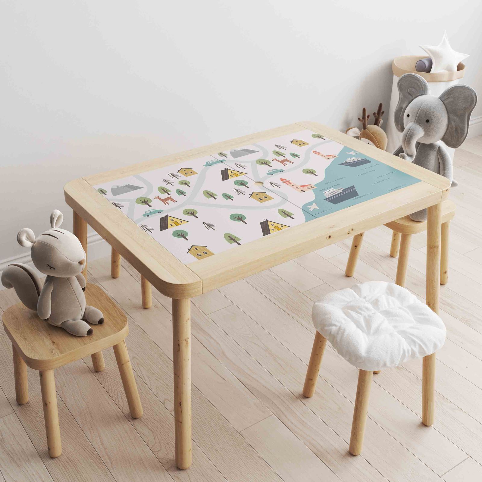 Self-Adhesive Sticker – Flisat Table Decal / Scenic Route