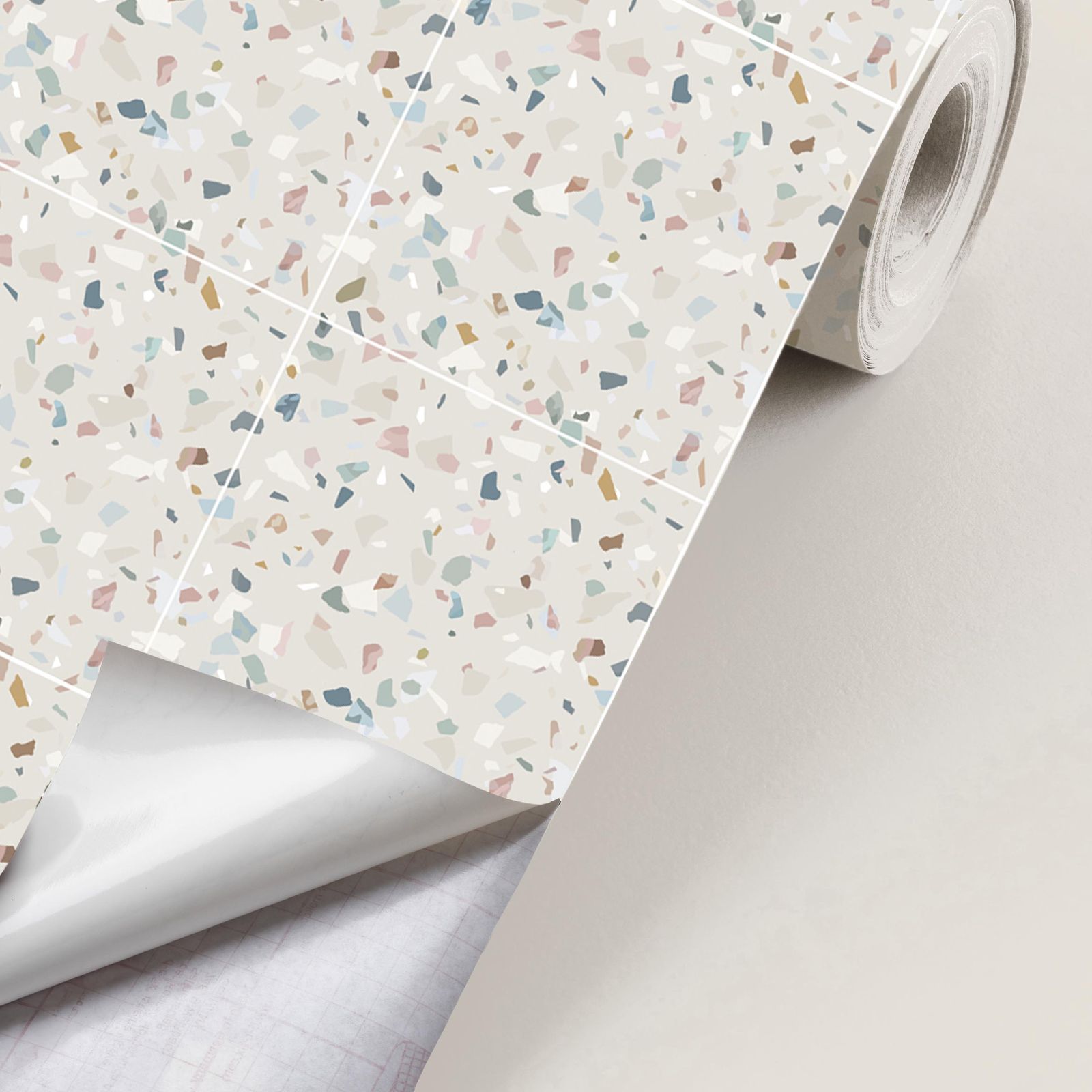 Contact Paper - Terrazzo Design / Peel and Stick