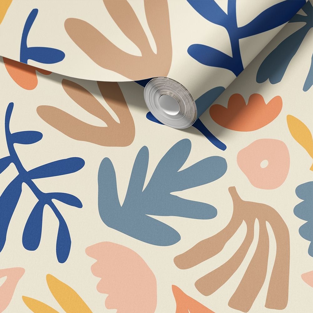 Contact Paper - Floral Design / Peel and Stick