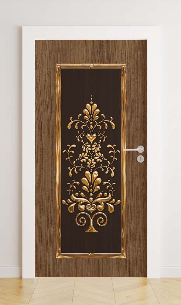 Door stickers - Ornate Door Design / Peel and Stick