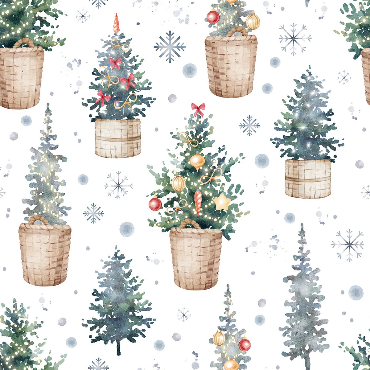 Christmas Tree Contact Paper