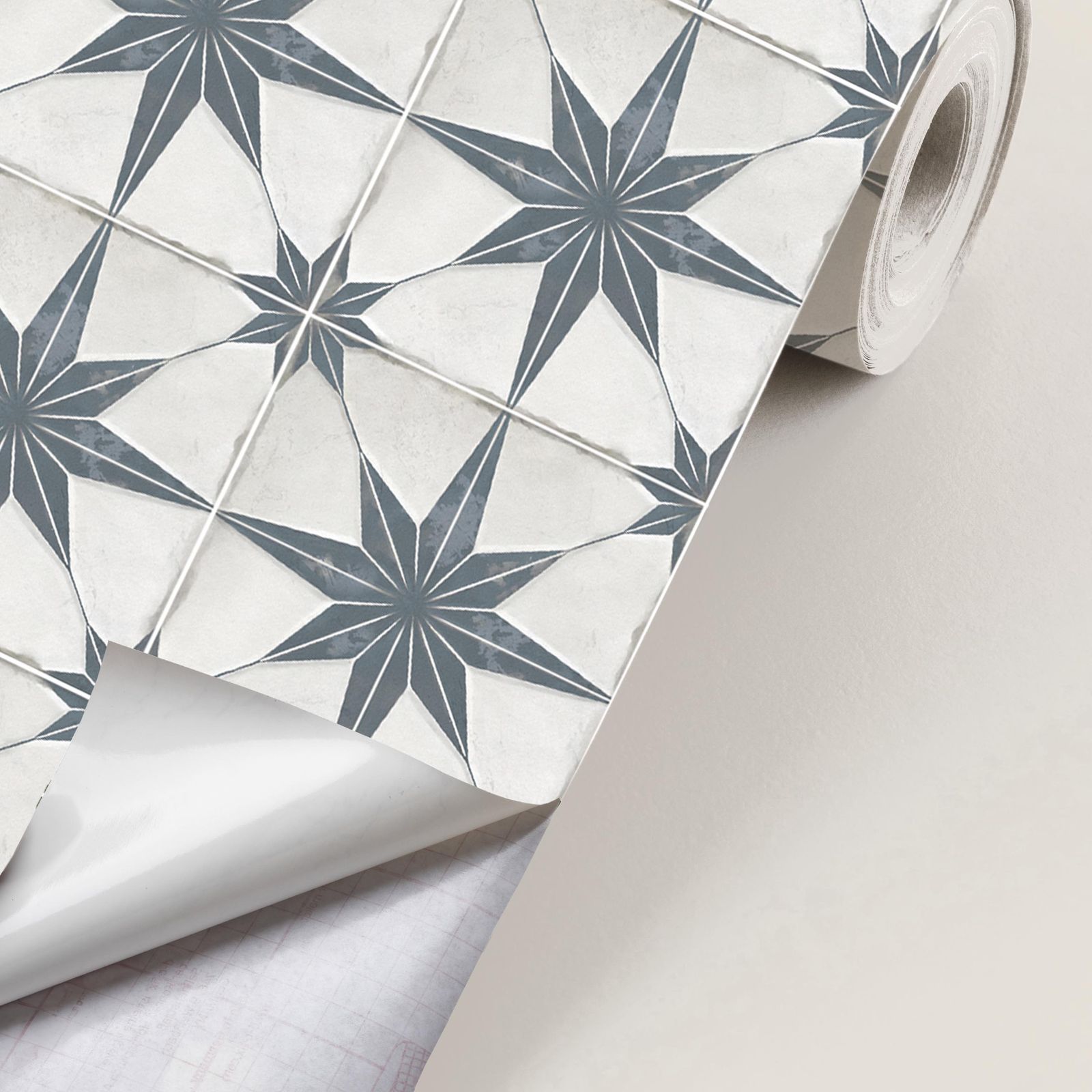 Contact Paper - Star Pattern / Peel and Stick