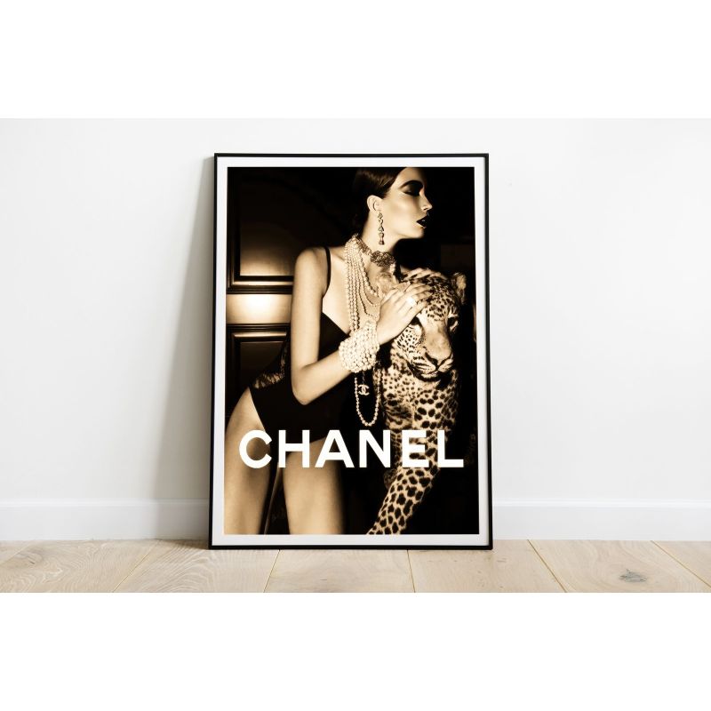 Poster - Chanel Fashion Artwork