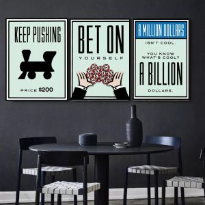    Poster - Motivational Posters  /  Bet On / Set of 3