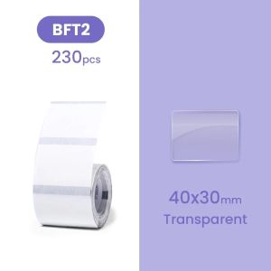 NIIMBOT Label for B21 / B1s 40x30 mm 230 pcs / Transparent