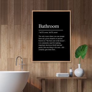 Poster – Bathroom