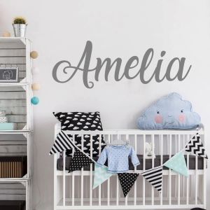 Wallsticker  - Personalised Name / Choose Colour