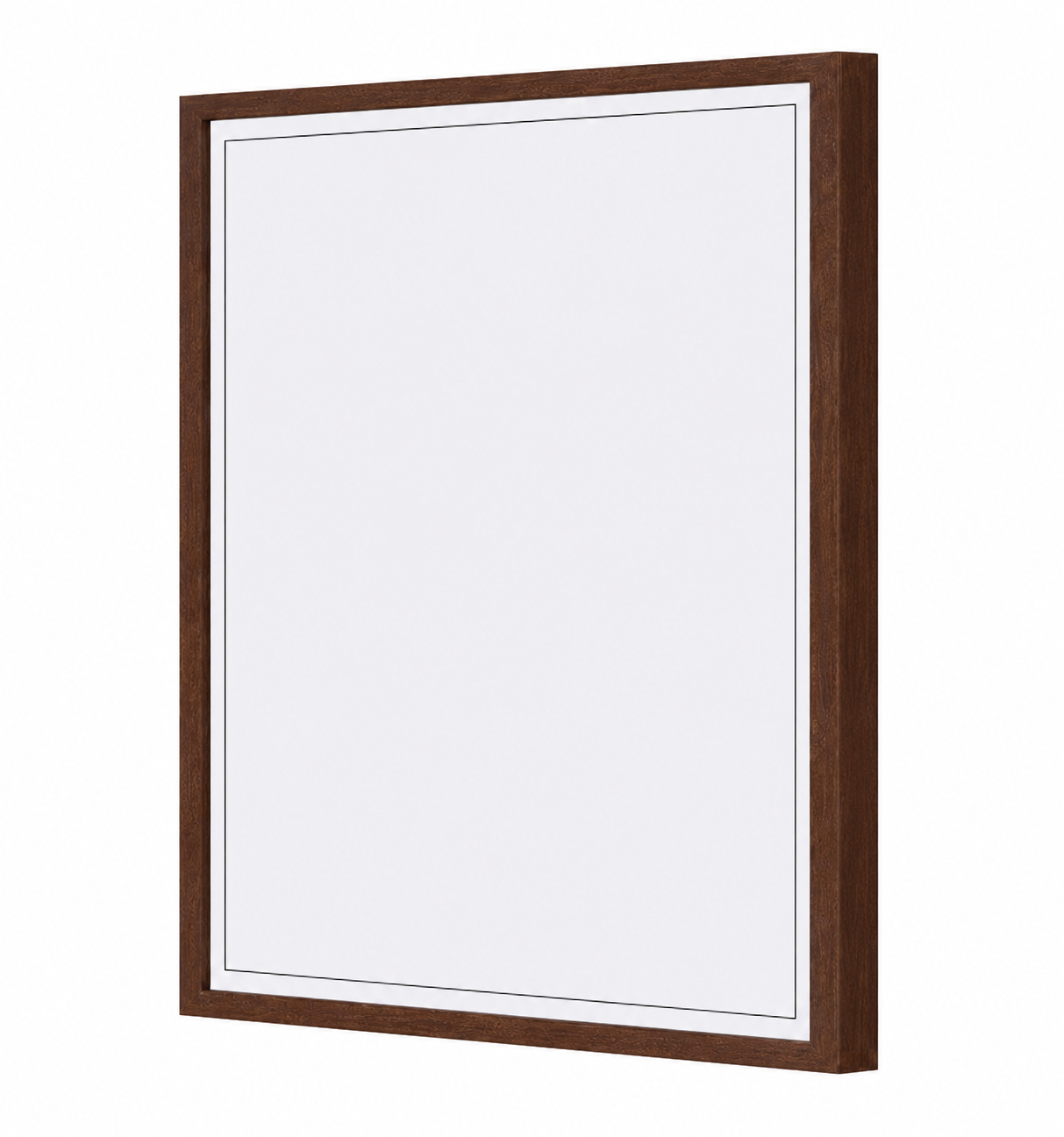 Wooden Frame / Square / Walnut